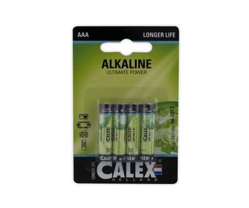 Calex batterijen Alkaline slim penlite LR03/AAA 1,